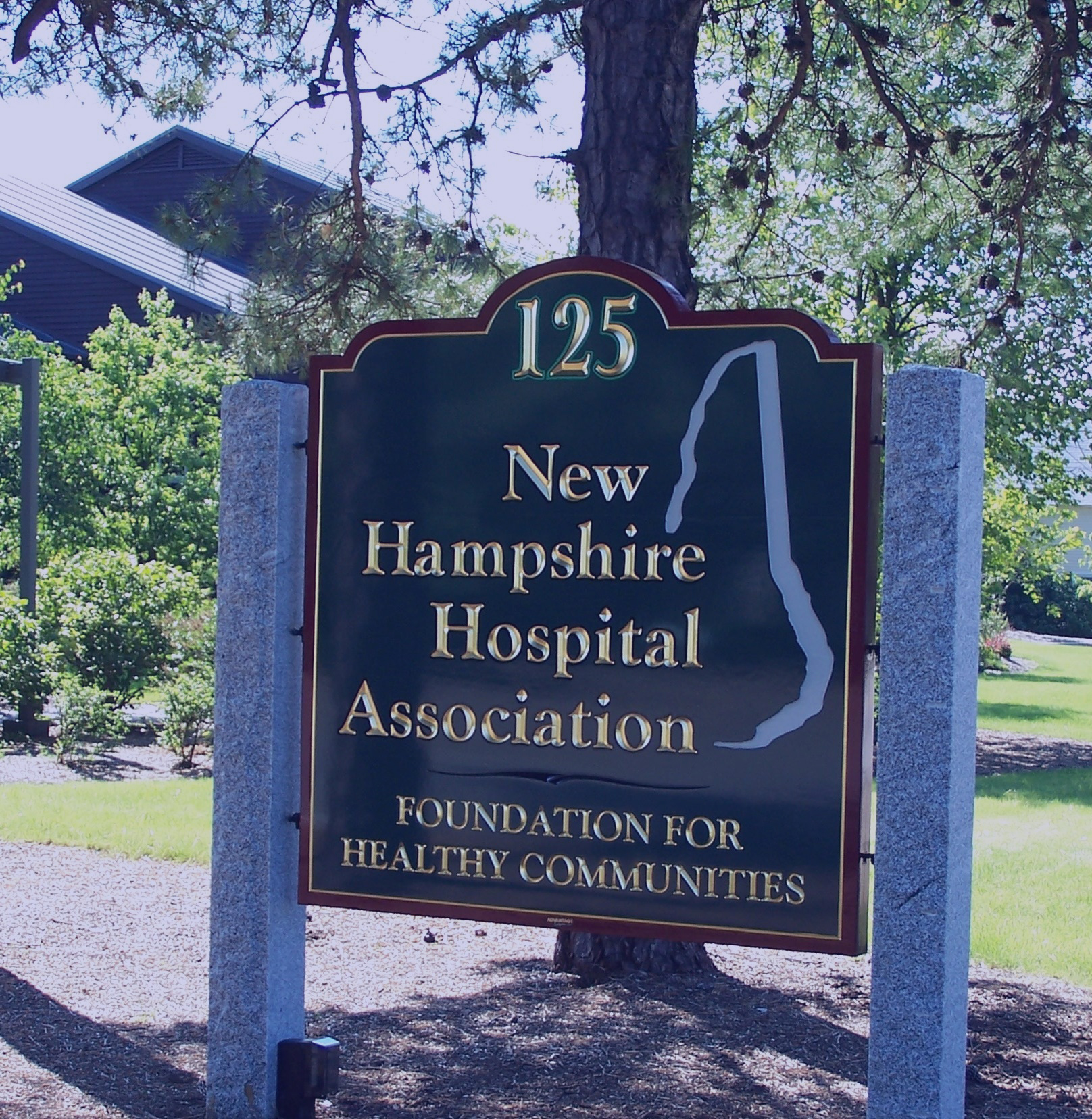 NHHA welcome sign outside their building